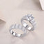 Vanilla Moissanite Jewelry Set In S925 Silver With Platinum Plating