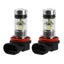 H8 H9 H11 LED Fog DRL Light Bulbs 6000K White (2PCS)