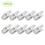 10PCS T10 LED Bulbs 6000K White for Interior & License Lights