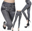 Denim Leggings – Stretchy Everyday Jeans for Women featuring a sleek design and comfortable fit.