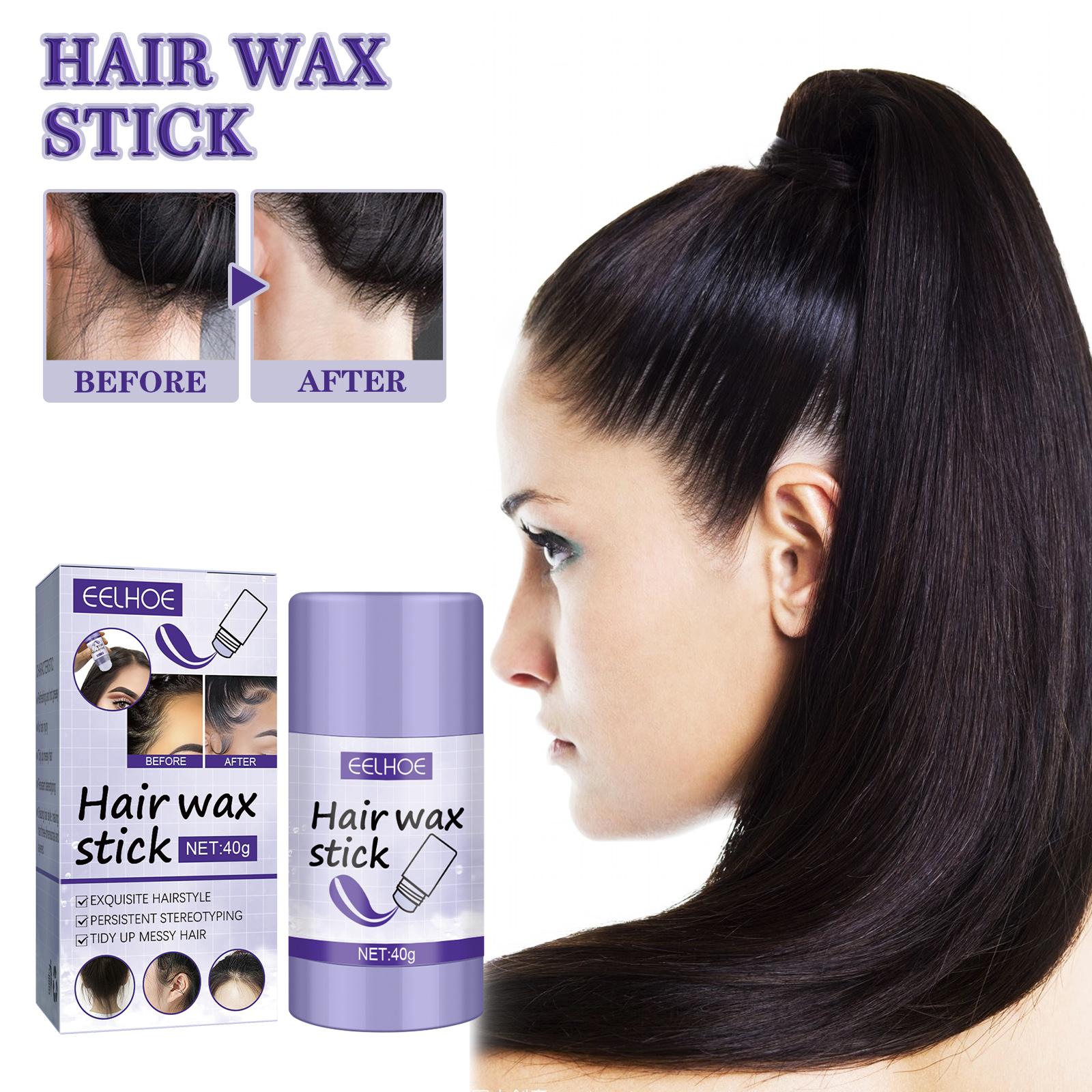 Hair Wax Stick for Broken Hair Styling by EELHOE Long Lasting Hold