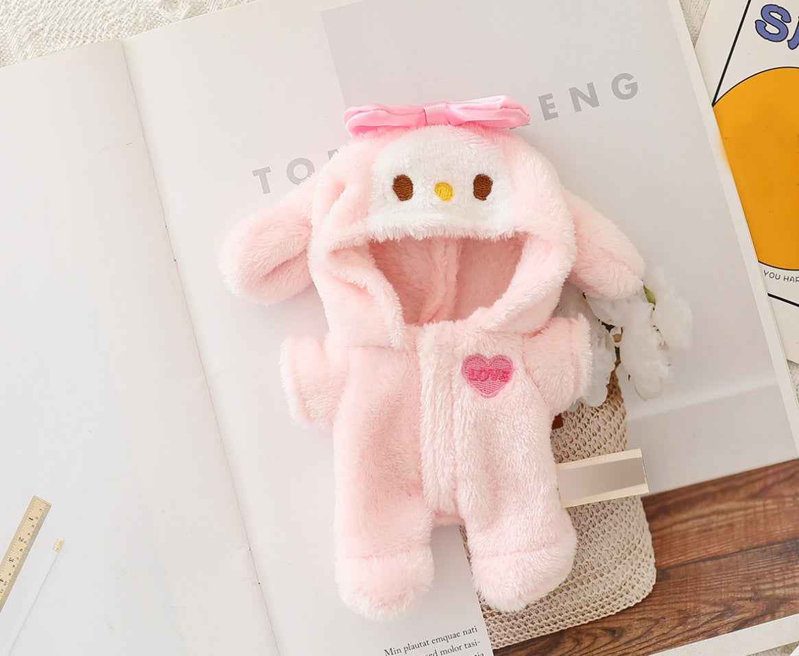 1PCS Doll Clothes Outfit Set For LABUBU 15CM-17CM Doll, Adorable Dress Up Accessories For Doll - Dolls Not Included