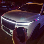 Upgrade Your Vehicle: Universal 12V 10W Start-Scan LED Hood Light – 59in White Dynamic Daytime Running DRL Strip