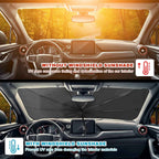 Foldable Reflector Windshields Umbrella Car Windshield Sun Shade UV Rays And Heat Sun Visor Protector