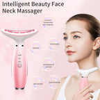 Neck Face Massager 3 In 1 Facial Tool With Thermals And Vibration