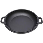 One In One Pre Seasoned Cast Iron Dutch Oven With Dual Handles, Outdoor Camping Deep Pot, With 2 Silicone Handle Covers, Banned Platform Temu
