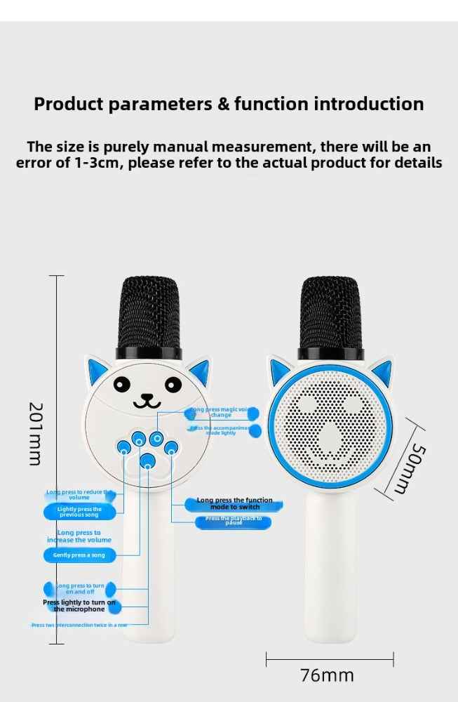 Karaoke Speaker Microphone