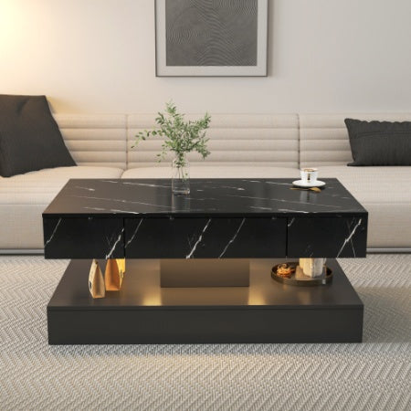 6.93IN High LED Coffee Table Modern Living Room LED Lights