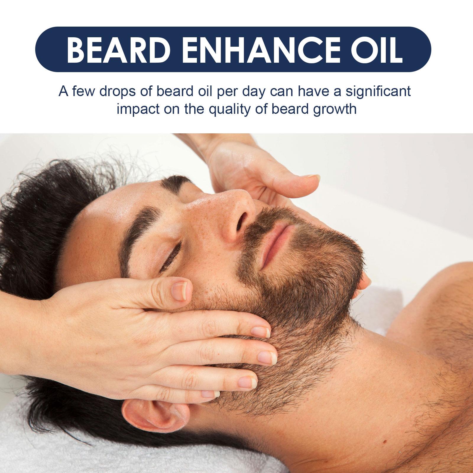 EELHOE Beard Care Oil Strengthen And Nourish Beard Roots Hydration