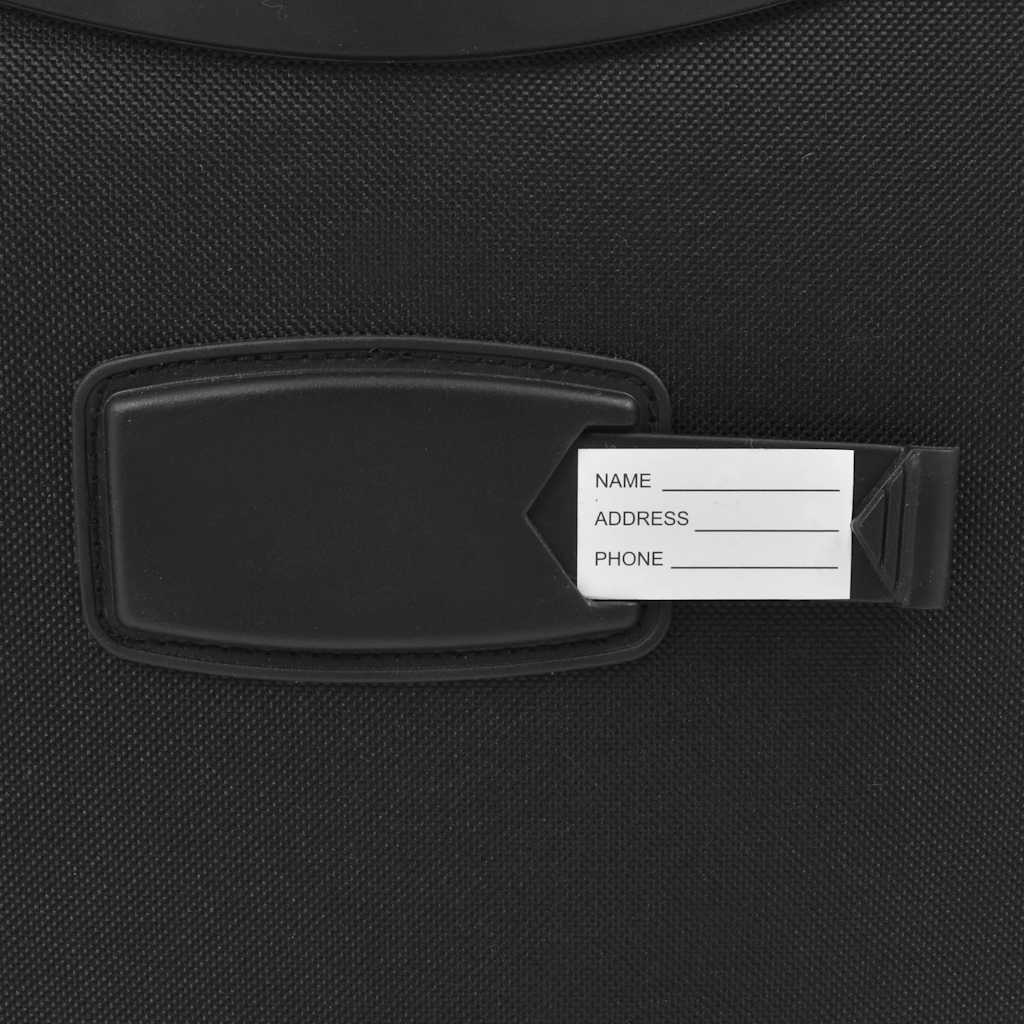 Pilot Trolley Black Water-Resistant Travel Case With Spacious Interior