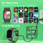 K1 Children's Smart Watch Compatible With iPhone And Android