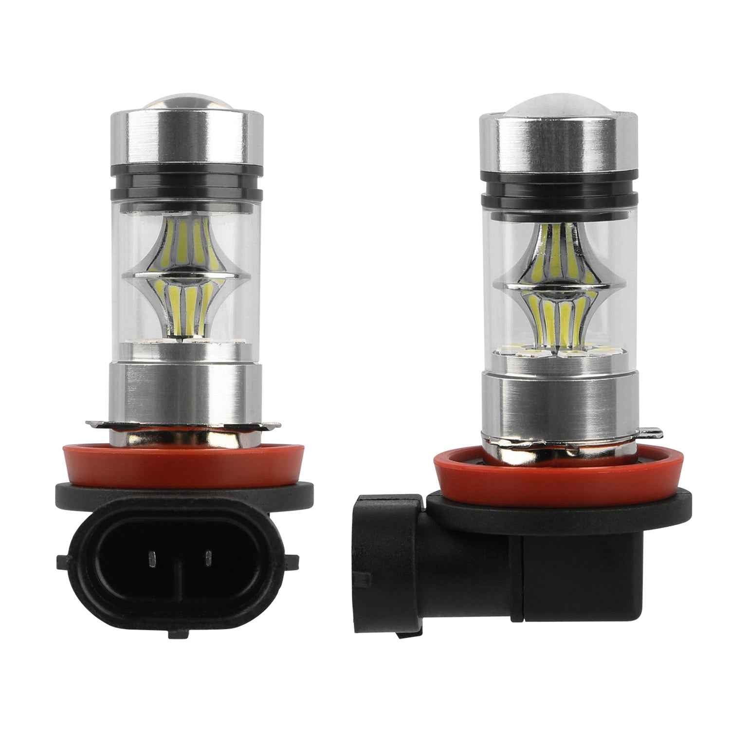 H8 H9 H11 LED Fog DRL Light Bulbs 6000K White (2PCS)