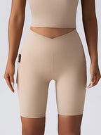 Biker Shorts Women Tummy Control No Seam High Waist Yoga Gym Workout