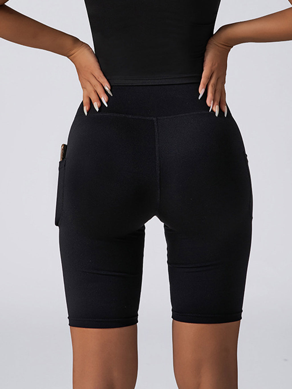 Biker Shorts Women Tummy Control No Seam High Waist Yoga Gym Workout