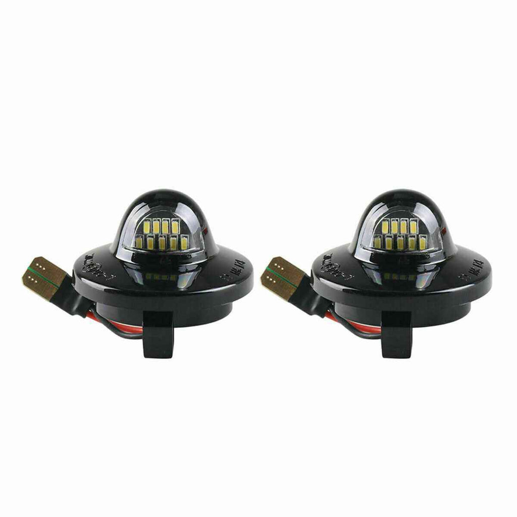 2x LED License Plate Light Tag Lamp Assembly Replacement For Ford F150 F250 F350