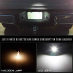 2x LED License Plate Light Tag Lamp Assembly Replacement For Ford F150 F250 F350