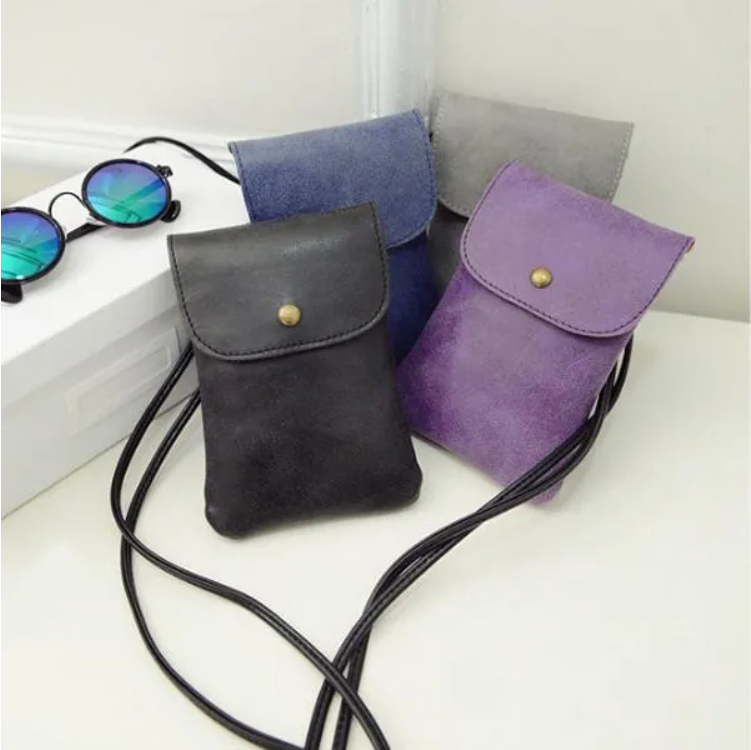 OLD WORLDLY CHARM Crossbody Bags In Matt Dusty Finish Vegan Leather Secondary image