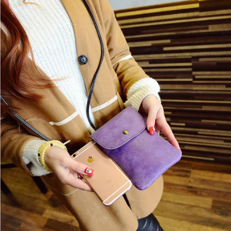 OLD WORLDLY CHARM Crossbody Bags In Matt Dusty Finish Vegan Leather