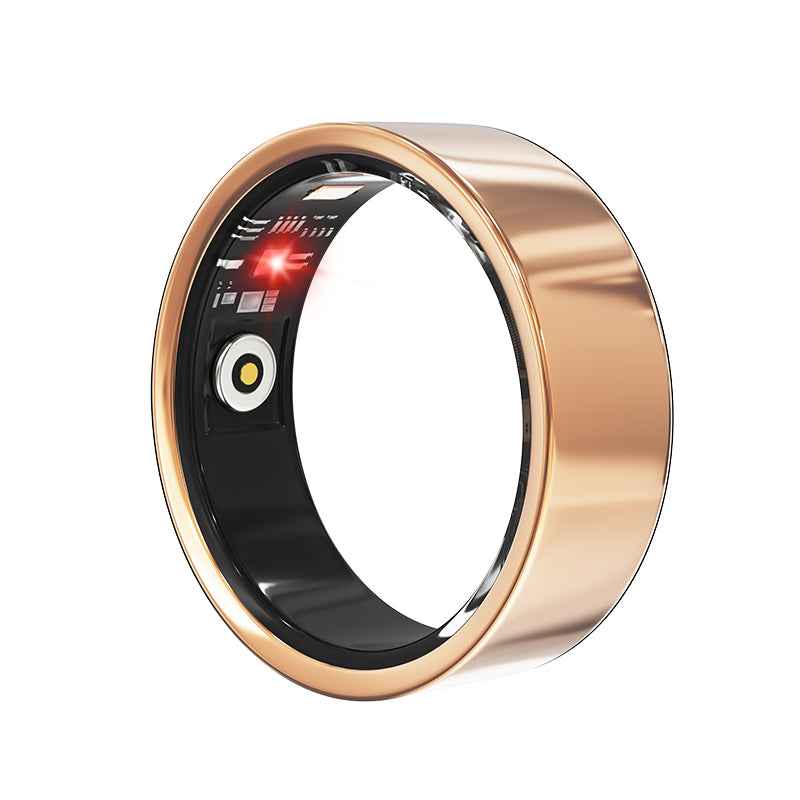 Smart Ring Health Tracker - Fitness Sleep Heart Rate Blood Oxygen Tracker Smart Ring For Men And Women,IP68 Waterproof Level Bluetooth Fitness Tracker Rings Family Care Main image