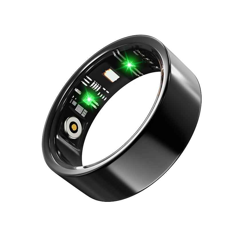 Smart Ring Health Tracker Fitness Sleep HR Blood Oxygen IP68 Bluetooth Secondary image