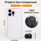Mini DV Portable Camera – Wearable 1080P Keychain Video Recorder
