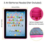 Baby Learning Tablet Educational Mini Pads Toys Touch Learn Toddler Tablet For ABC Numbers Words Gift For Boys Girls Aged 1-6 Year Old Kids