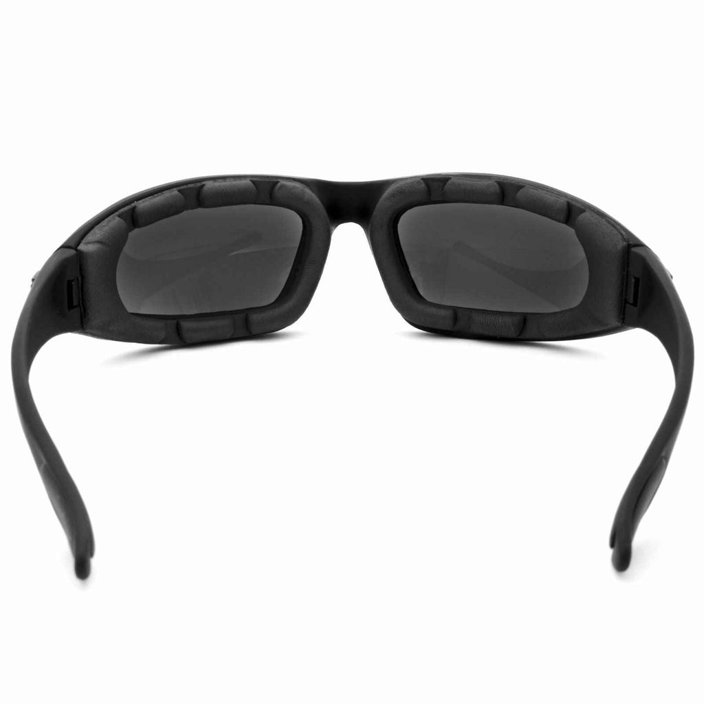 Cycling Sunglasses Chopper Outdoor Sports Glasses For Men Wrap Around UV400 Protection For Fishing Driving Glasses Windproof Gray Lens