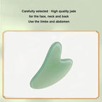 Gua Sha Board 2PCS Massage Stone For Facial And Body Skincare