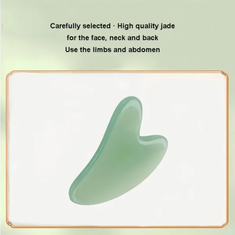 Gua Sha Board 2PCS Massage Stone For Facial And Body Skincare