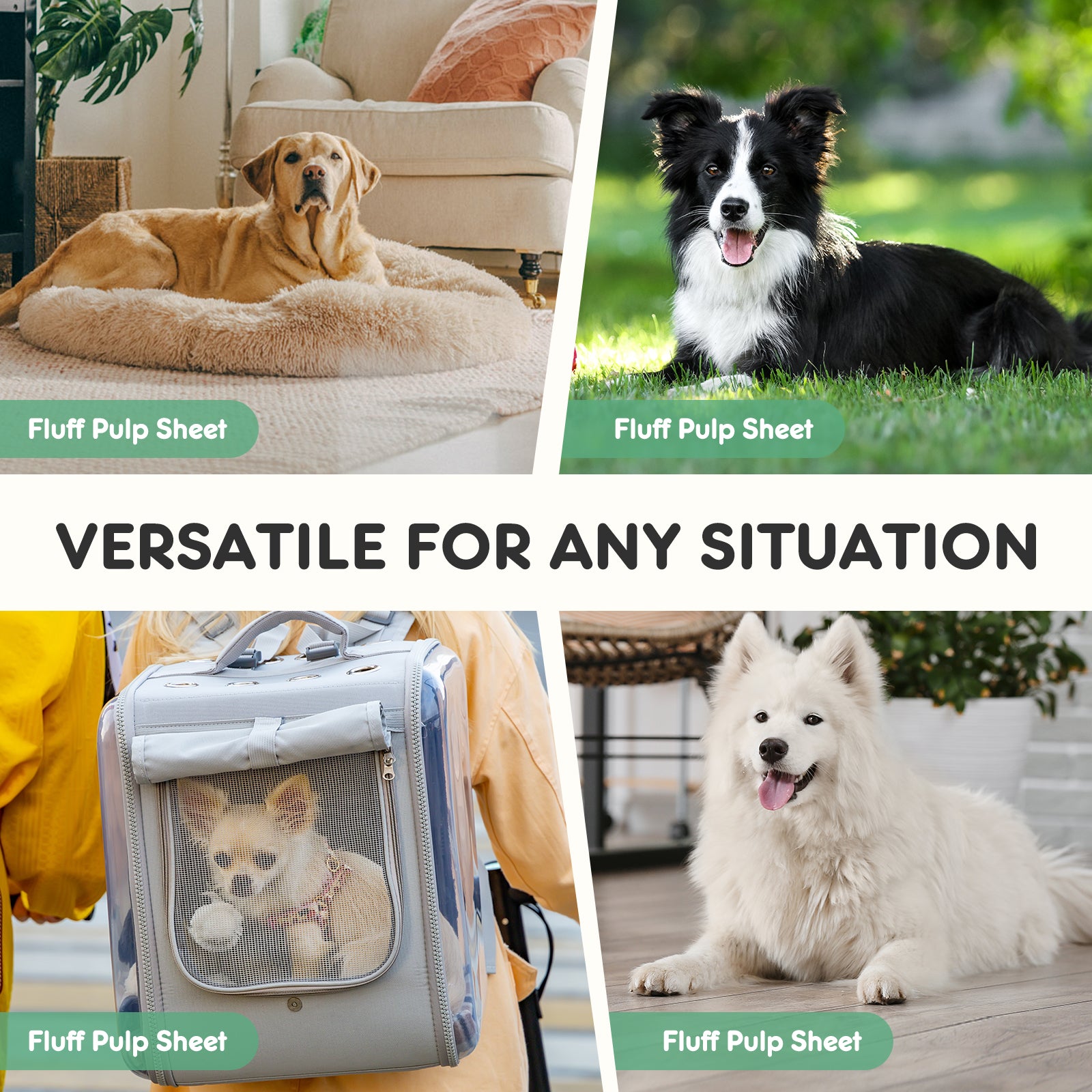Puppy Pads Leak-Proof Quick-Drying Dog Pads for Potty Training