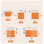 Dimensions chart for Edx Electric Heated Blanket showing Throw, Twin, Full, Queen, and King sizes.