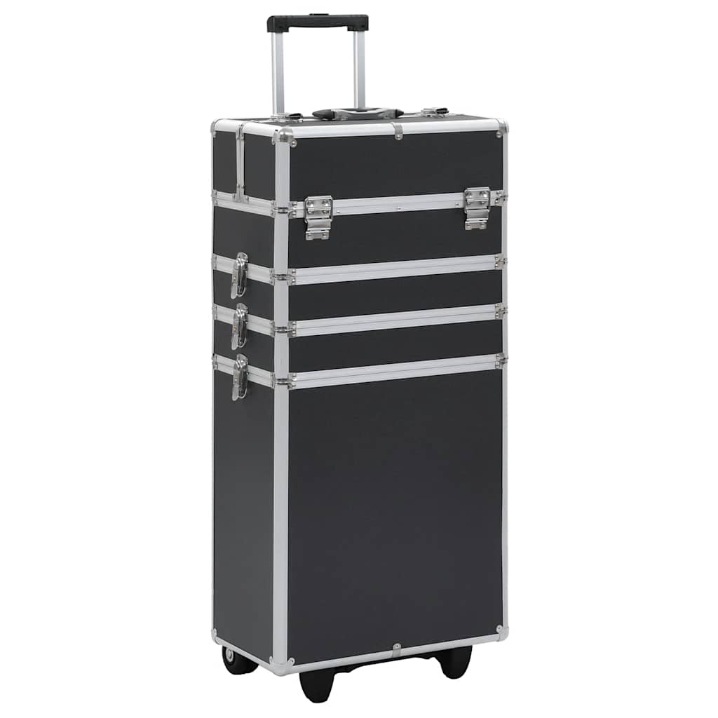cosmetic case Four-Tier Extendable Shelves Portable Makeup Organizer