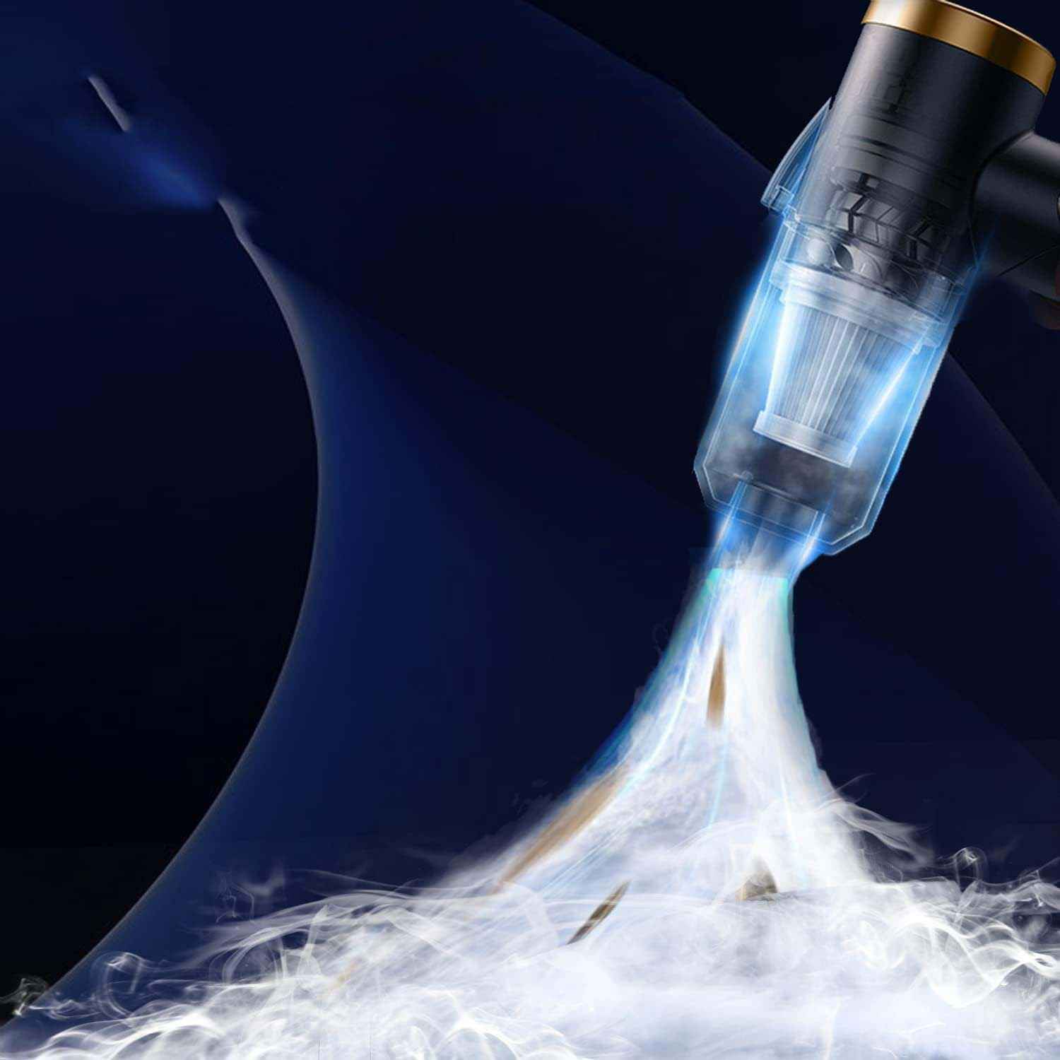 Vacuum Cleaner And Air Duster For Cars, Homes And Pets High Power 60W Secondary image
