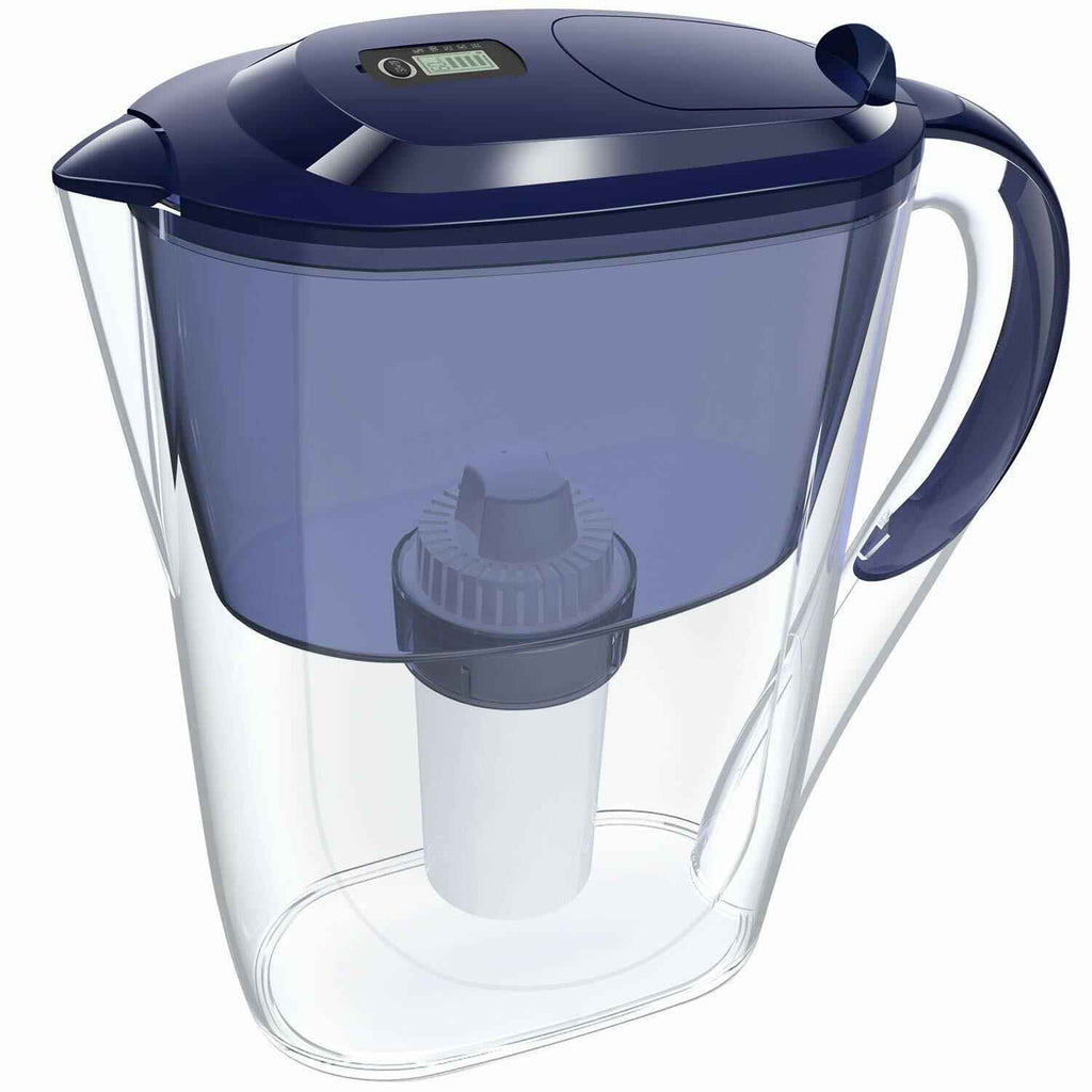 DP06Water Filter Jug Water Pitcher Purifier Cartridge Electronic Indicator 10Cup