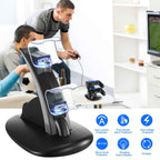 Charging Dock Station Dual Micro USB Charger Stand For PS4 Pro-PS4 Slim Gamepad Controller Handle Charging Station With Blue Indicator Game Lovers