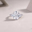 Crown Of Radiance Fashionable Moissanite S925 Silver Jewelry Set