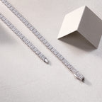 Winter Lake Luxury Fashion Set Mosan Diamond S925 Silver Necklace