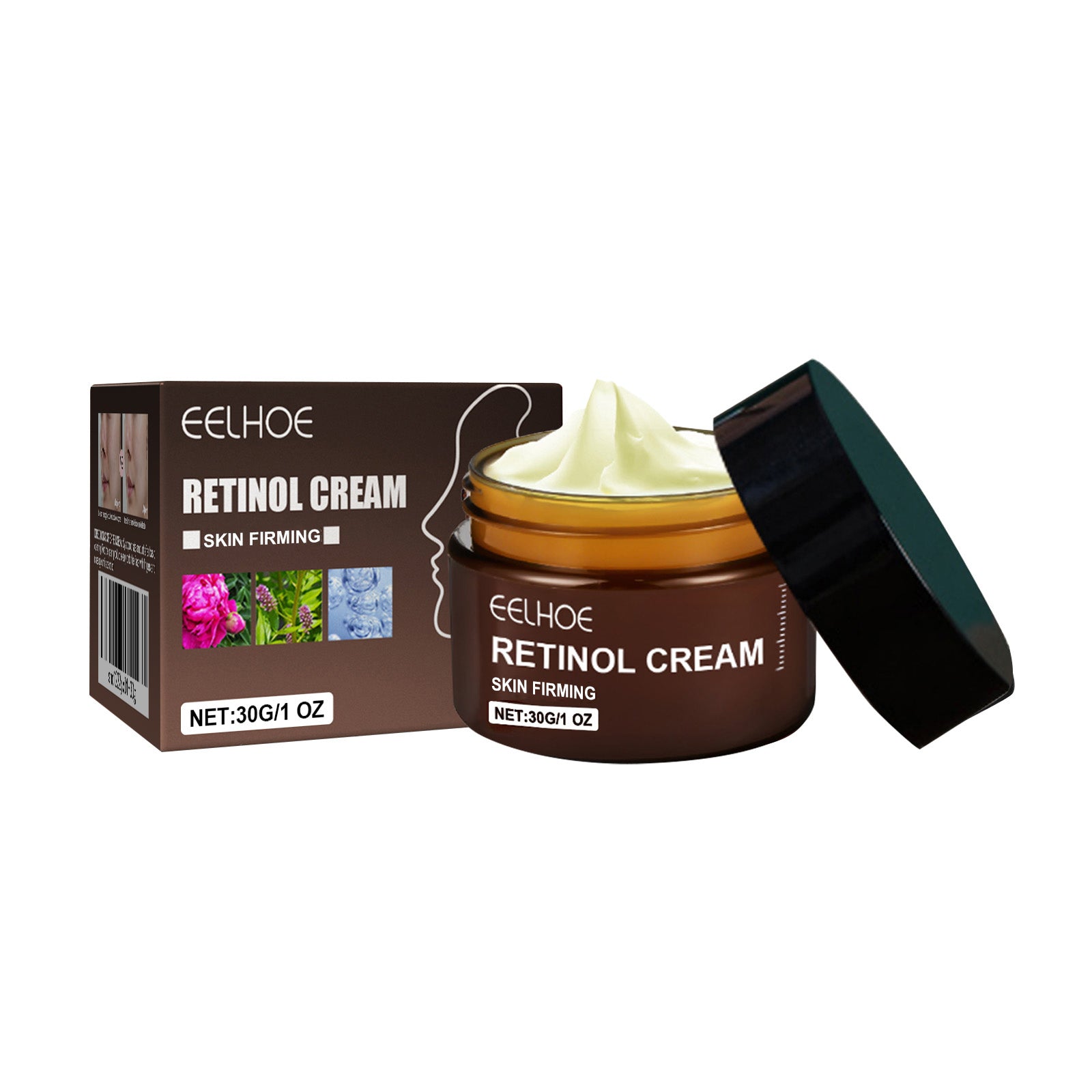 Retinol Anti Aging Cream for Fine Lines Wrinkles Skin Renewal Nightly