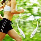 Wireless Sports Neckband Headphones Bluetooth 4.0, Lightweight Stereo Earbuds with Noise Cancellation, Long Battery Life, Hands-Free Calling, Multiple Colors