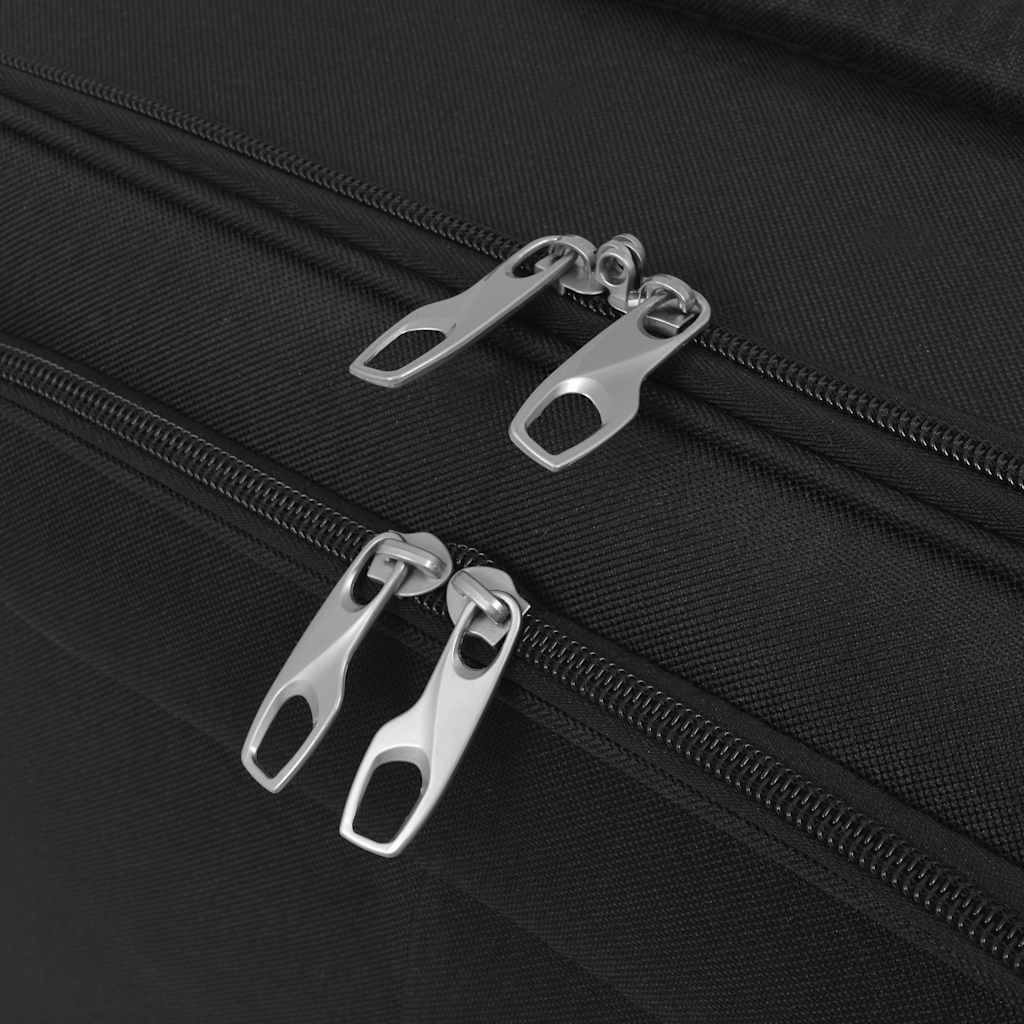 Pilot Trolley Black Water-Resistant Travel Case With Spacious Interior