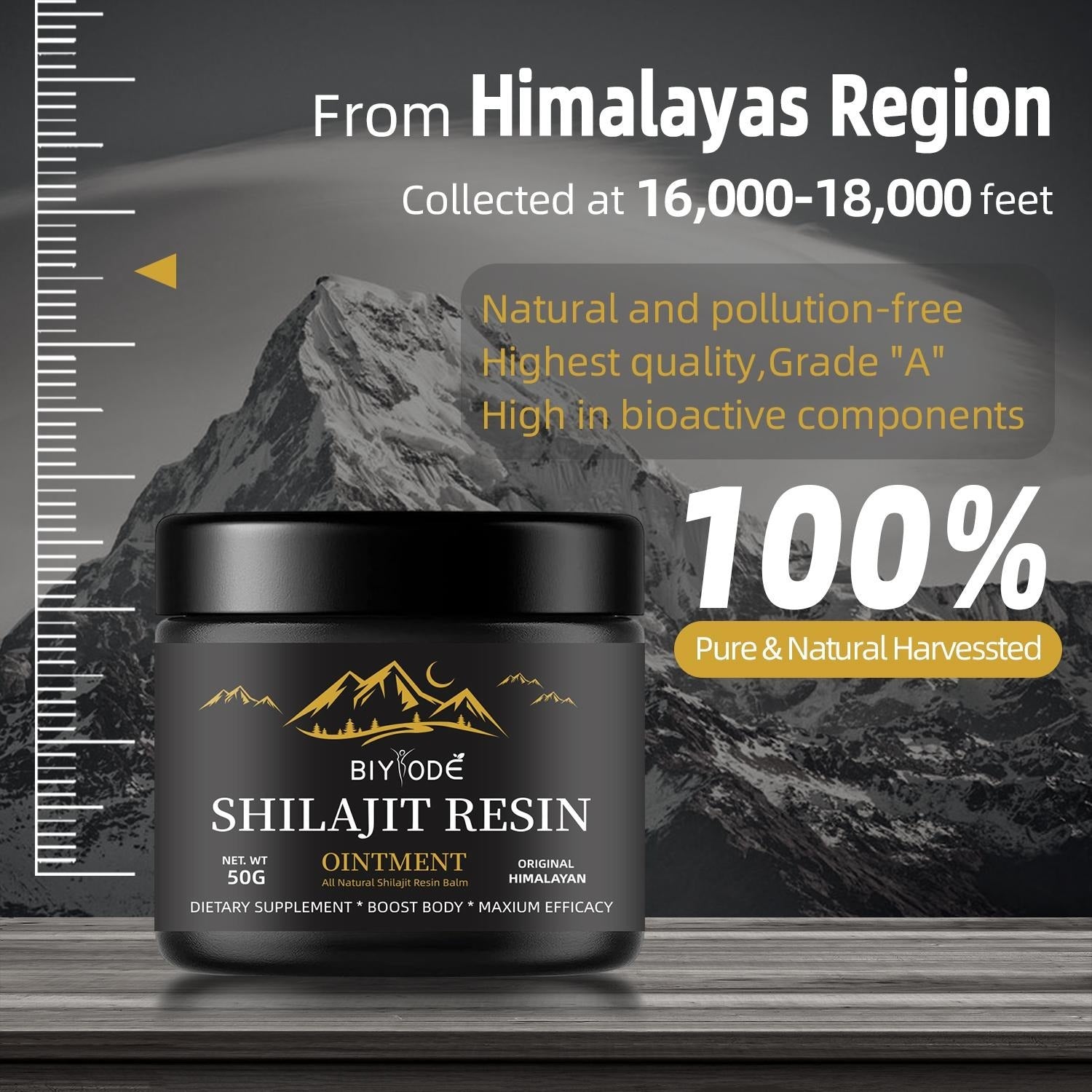 Pure Himalayan Shilajit Gummies with Ashwagandha Gokshura Boost