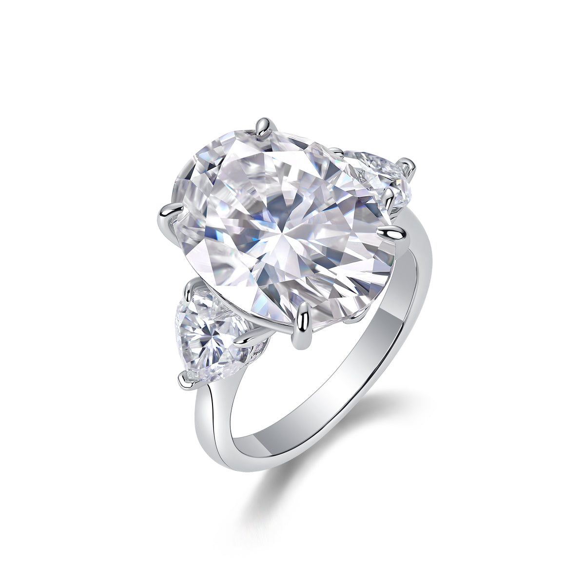 Soul Resonance Moissanite S925 Sterling Silver Jewelry Set Diamond
