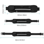 1Pc Sports Waist Bag Running Belt Pack Waterproof Adjustable Waist Pouch