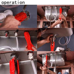 Sink Faucet Installer Tool,14-in-1 Faucet Wrench,Multi-functional Pipe Wrench,Bathroom Plumbing Installation & Repairs Wrench For Small Space Toilet Kitchen Bathroom Toilet Sink.