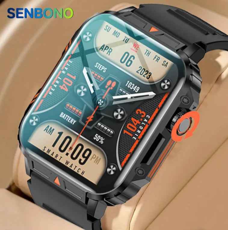 L81 Outdoor Sports Square Smartwatch Answer Call Big Battery Fitness Tracker Waterproof Smartwatch Men For IOS Android Main image