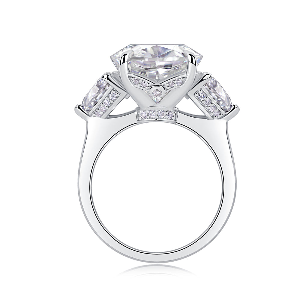 Soul Resonance Moissanite S925 Sterling Silver Jewelry Set Diamond