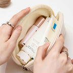 Portable Cosmetic Bag Set – Cute Travel Makeup Bag Organizer Large Capacity
