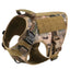 Pet Harness Luxury Dog Leash Set Chest Dog Nylon Camouflage Dog Harness Durable 1000D Nylon For Daily Walks