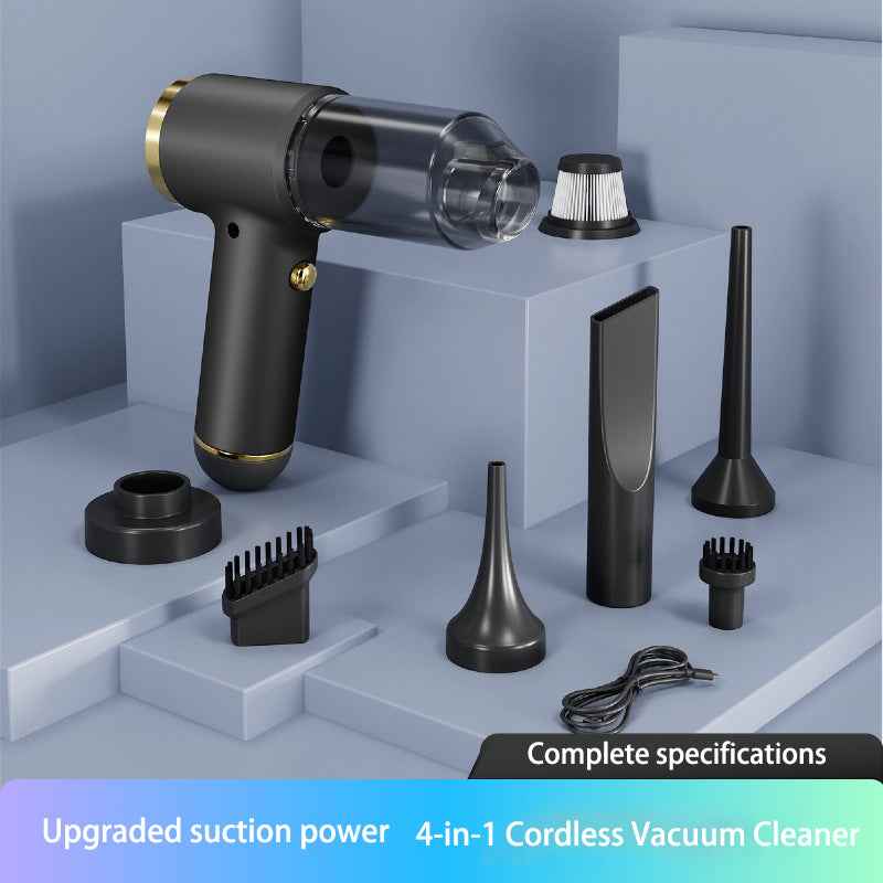 Vacuum Cleaner And Air Duster For Cars, Homes, Offices And Pets, High-power, Multi-nozzle Handheld Car Vacuum Cleaner. Main image