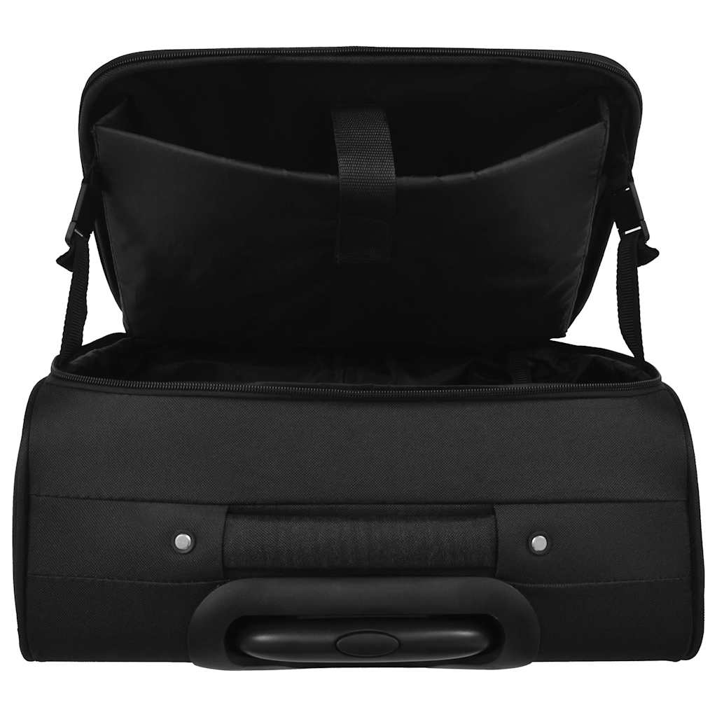 Pilot Trolley Black Water-Resistant Travel Case With Spacious Interior